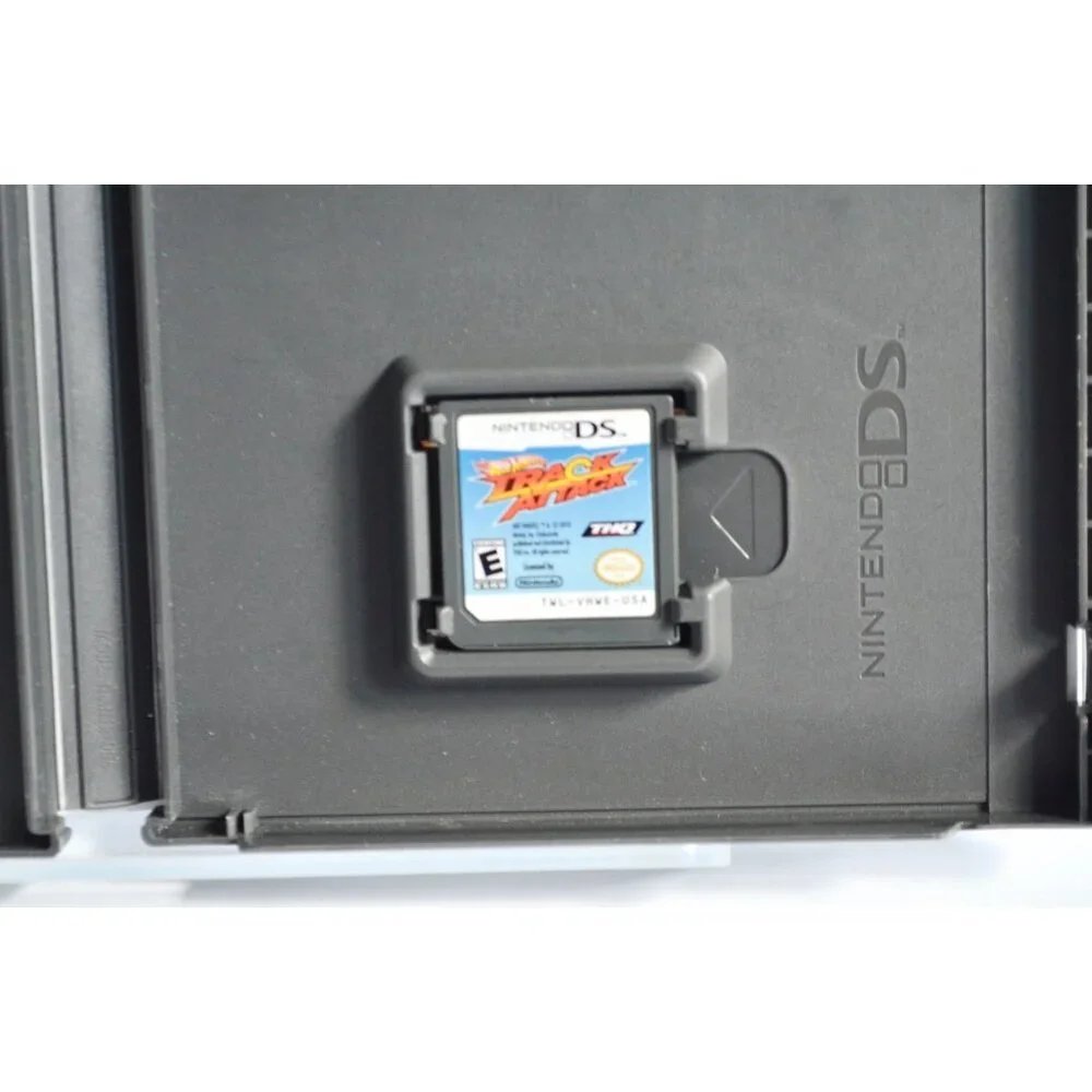 Nintendo DS Hot Wheels Track Attack Video Game Disc Case & Manual